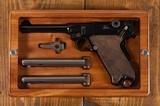 Lugerman 1907 45 ACP Luger Serial Number 16 Special Factory Display Case Mint