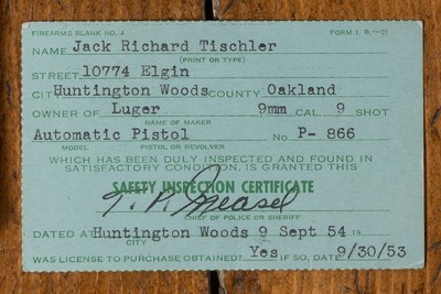 RARE P Code Kreighoff Luger Rig w/ Papers Super Nice - Image 3 of 10