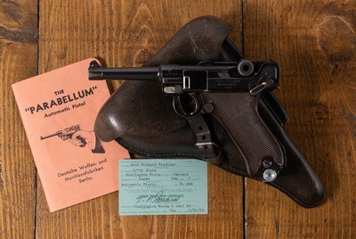RARE P Code Kreighoff Luger Rig w/ Papers Super Nice