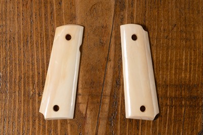 Ivory Colt 1911 Grips - Image 1 of 2