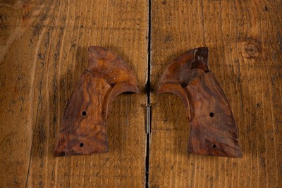 Ultra Rare Carved Kearsarge N Frame Smith & Wesson Grips Pre War - Image 2 of 2