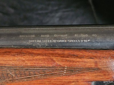 Browning Superposed 12 Ga. 2 3/4'' Pre-War - Image 5 of 19
