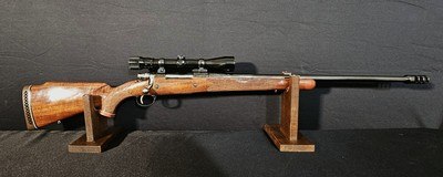 1970 Browning Belgium Medallion .300 Win Mag - Hand Engraved, Period Scope & Brake, Bedded, Rare! - Image 10 of 19