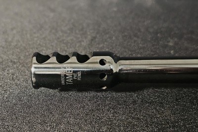 1970 Browning Belgium Medallion .300 Win Mag - Hand Engraved, Period Scope & Brake, Bedded, Rare! - Image 9 of 19