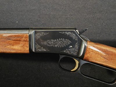 1974 Browning BL-22 Grade II Lever Action .22 LR - Early Hand-Engraved, Excellent Condition - Image 3 of 18