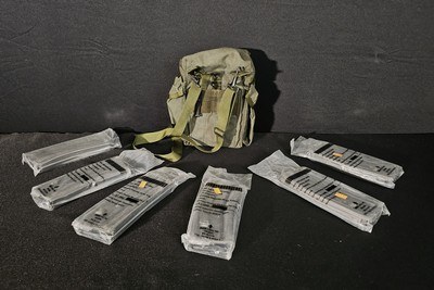 6 AR-15 Magazines with Pouch - Image 2 of 3
