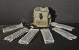 6 AR-15 Magazines with Pouch - Image 1 of 3