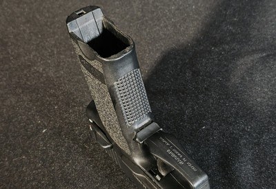 H&K USP Tactical V1 45 Auto 4 12rd Mags Soft Case and Leather Holster - Image 9 of 9