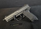 H&K USP Tactical V1 45 Auto 4 12rd Mags Soft Case and Leather Holster - Image 2 of 9