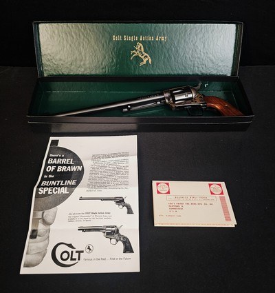 Colt Buntline 45 Colt Revolver with Box - Image 1 of 18