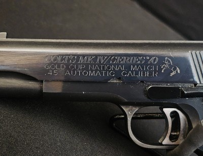 Colt Gold Cup National Match .45 ACP - Image 3 of 10