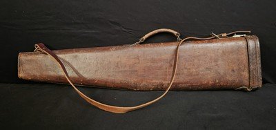 Leg-O-Mutton Leather Gun Case - Image 2 of 3