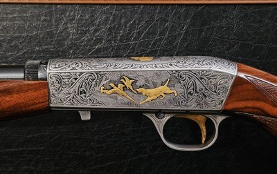 Browning SA-22 .22 LR High Grade Rifle with Case - Image 4 of 23