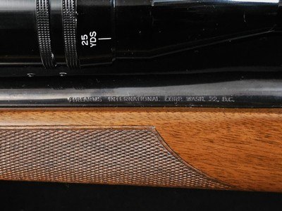 FIREARMS INTERNATIONAL MUSKETEER 7MM MAUSER HYBRED W/SCOPE NICE - Image 5 of 14