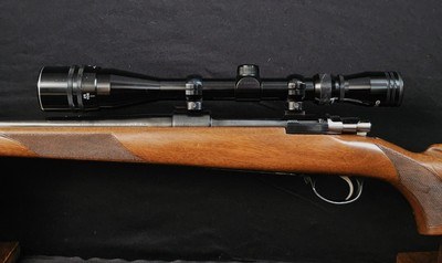 FIREARMS INTERNATIONAL MUSKETEER 7MM MAUSER HYBRED W/SCOPE NICE - Image 3 of 14