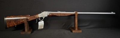 Browning 1885 45-70 American Historical Society Deer Hunter Rifle - Image 14 of 24