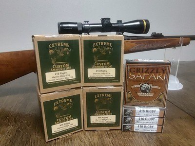 CZ 550 Safari Magnum in 416 Rigby with Leupold VX5-HD scope and custom ammunition - Image 15 of 15