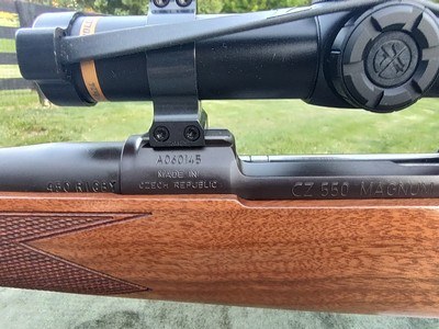 CZ 550 Magnum in 450 Rigby with Leupold VX5-HD scope and custom ammunition - Image 14 of 15