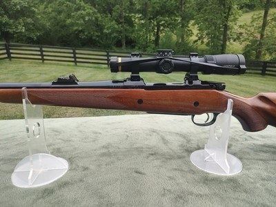 CZ 550 Magnum in 505 Gibbs with Leupold VX5-HD Illuminated scope and custom ammunition - Image 11 of 15
