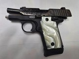 Sig Sauer P238 Pearl/Engraved - .380 ACP RARE / Discontinued - 6 of 15
