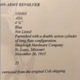 COLT SINGLE ACTION LONG FLUTE 45 - 5 of 11