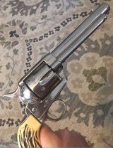 Colt Single Action 5-1/2 44/40, circa 1902 Re-nickle - 10 of 11