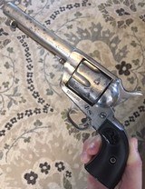 Colt Frontier Six Shooter Nickel 4-3/4, 44/40 Kansas City Shipped 1893 - 1 of 15
