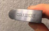 Colt Super 38 Pre-War Shipped to Wolf & Klar Ft. Worth Texas 1931 - 12 of 15