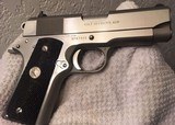 Colt 1911 45 Officers Model Stainless w/Factory Box - 1 of 15