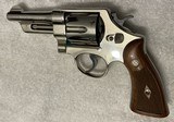Smith & Wesson 38/44 4'' Nickel 38 Shipped to Austin PD in 1956 - 4 of 15