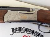 RUGER RED LABEL 28ga
DELUXE FACTORY ENGRAVED O/U w/ BOX - 5 of 11