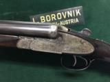 Fabulous Borovnik 3 Barrel Set - SxS Double Rifle 7x57 Double Shotgun 12ga & 12ga - Zeiss Scope -
Cased - 7 of 10