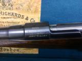 Vintage Cased Westley Richards 318 Accelerated Express Bolt Rifle - 6 of 11
