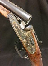 Like New AYA Sidelock Game Gun - XXV Sherwood Model - Churchill Rib - Hand Detachable Locks - NICE!! - 1 of 15