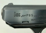 Heckler & Koch H&K P9S Pistol - 9mm - Beautiful German Gun - 3 of 8