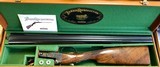 As New Parker Reproduction DHE 20GA - Leather Cased - Fantastic Figured Wood - w/ Manual - 5 of 10
