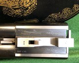 As New Parker Reproduction DHE 20GA - Leather Cased - Fantastic Figured Wood - w/ Manual - 9 of 10