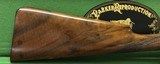 As New Parker Reproduction DHE 20GA - Leather Cased - Fantastic Figured English Straight Stock Wood - w/ Manual - 9 of 13