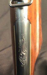 Heym Custom Upgraded Ruger Number 1 Rifle - Engraved w/ Zeiss Scope - Hexagonal Barrel - 6 of 14