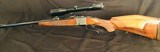 Heym Custom Upgraded Ruger Number 1 Rifle - Engraved w/ Zeiss Scope - Hexagonal Barrel - 4 of 14