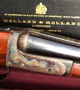 Holland & Holland "Shot & Regulated" 20ga SxS Game Shotgun Cased - Nice! - 1 of 11