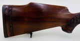 EXHIBITION GRADE MAUSER OBERNDORF MODEL 4000 RIFLE - 222 CAL - EXTENSIVE SCROLL AND OAK LEAF CARVING - EXCEPTIONAL GUN - 10 of 15
