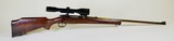 WEATHERBY SAUER JUNIOR MODEL GERMAN CUSTOM RIFLE 22-250 - FULL INTEGRAL RIB - ZEISS SCOPE -
BEAUTIFUL GUN - 1 of 15