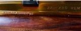 WEATHERBY SAUER JUNIOR MODEL GERMAN CUSTOM RIFLE 22-250 - FULL INTEGRAL RIB - ZEISS SCOPE -
BEAUTIFUL GUN - 5 of 15