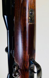 WEATHERBY SAUER JUNIOR MODEL GERMAN CUSTOM RIFLE 22-250 - FULL INTEGRAL RIB - ZEISS SCOPE -
BEAUTIFUL GUN - 10 of 15
