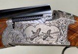 CHAPUIS SUPER ORION O/U 20GA - LIKE NEW - GAME SCENE ENGRAVED - CASED - 2 of 12