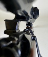 STEYR
DAIMLER MANNLICHER PUCH MODEL 1950
RIFLE
7X64
W/ ZEISS DIAVARI 1.5X6 CLAW SCOPE - 6 of 10