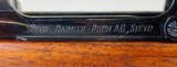 STEYR
DAIMLER MANNLICHER PUCH MODEL 1950
RIFLE
7X64
W/ ZEISS DIAVARI 1.5X6 CLAW SCOPE - 9 of 10