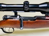 STEYR
DAIMLER MANNLICHER PUCH MODEL 1950
RIFLE
7X64
W/ ZEISS DIAVARI 1.5X6 CLAW SCOPE - 1 of 10