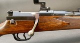 BEAUTIFUL MAUSER MODEL 66 DELUXE SPORTING RIFLE - W/ DETACHABLE RINGS. 5.6X57 - LOOOOK! - 3 of 10